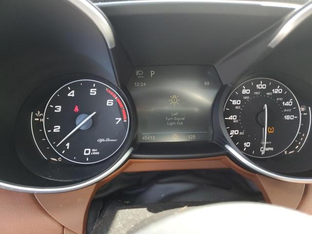 ZARFAEDN0H7557073 - 2017 ALFA ROMEO GIULIA Q4 შავი ფოტო 9