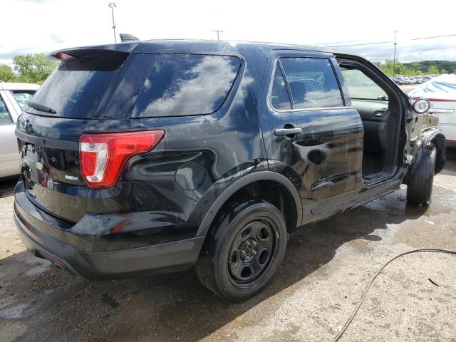 1FM5K8AR0HGC67004 - 2017 FORD EXPLORER POLICE INTERCEPTOR BLACK photo 3