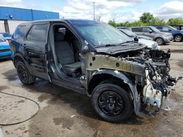 1FM5K8AR0HGC67004 - 2017 FORD EXPLORER POLICE INTERCEPTOR BLACK photo 4
