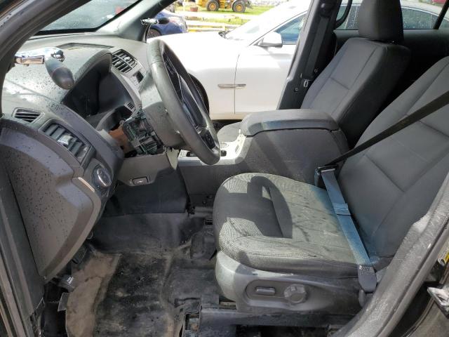 1FM5K8AR0HGC67004 - 2017 FORD EXPLORER POLICE INTERCEPTOR BLACK photo 7