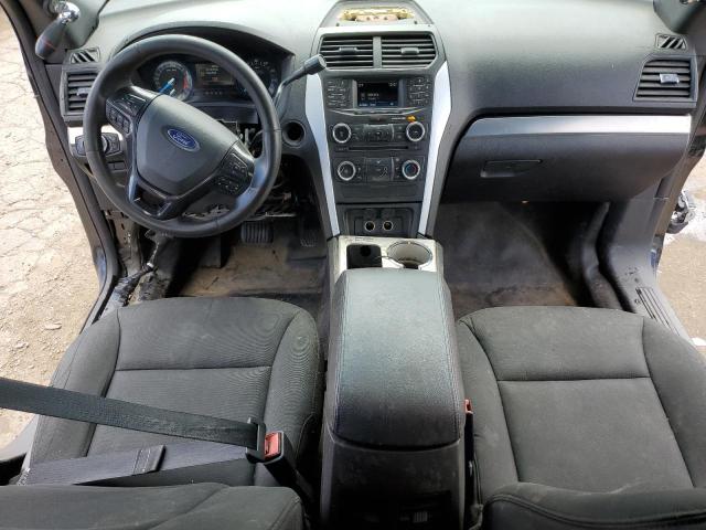 1FM5K8AR0HGC67004 - 2017 FORD EXPLORER POLICE INTERCEPTOR BLACK photo 8