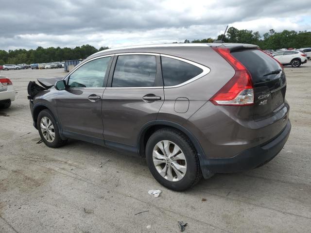 2HKRM4H77EH718708 - 2014 HONDA CR-V EXL TAN photo 2