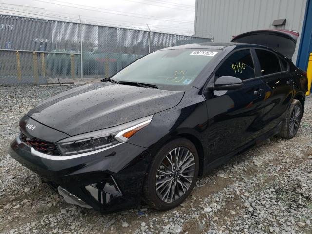 3KPF54AD4NE466842 - 2022 KIA FORTE GT LINE BLACK photo 2