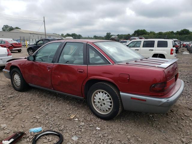 2G4WF52L9S1469975 - 1995 BUICK REGAL GRAN SPORT RED photo 2