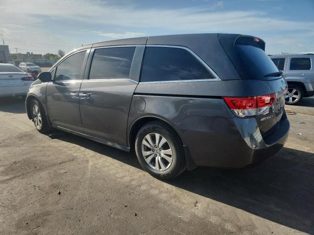 5FNRL5H62EB112442 - 2014 HONDA ODYSSEY EXL BLACK photo 2
