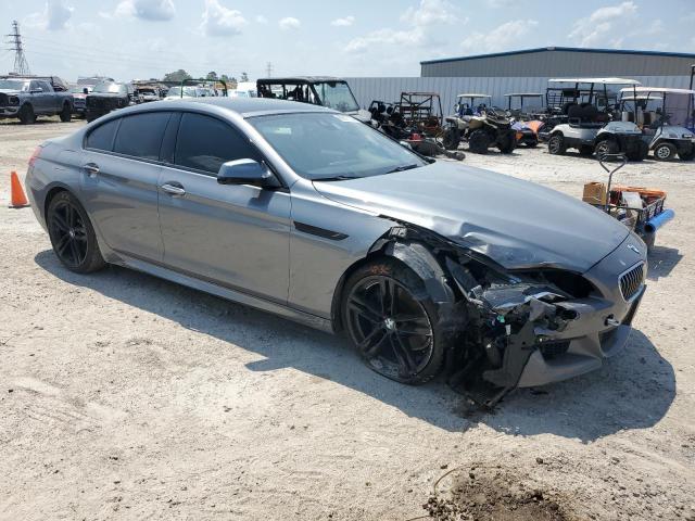 WBA6A0C53ED317623 - 2014 BMW 640 I GRAN COUPE GRAY photo 4