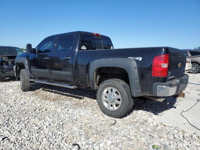 1GC1KXCG9CF145894 - 2012 CHEVROLET SILVERADO K2500 HEAVY DUTY LT BLACK photo 2