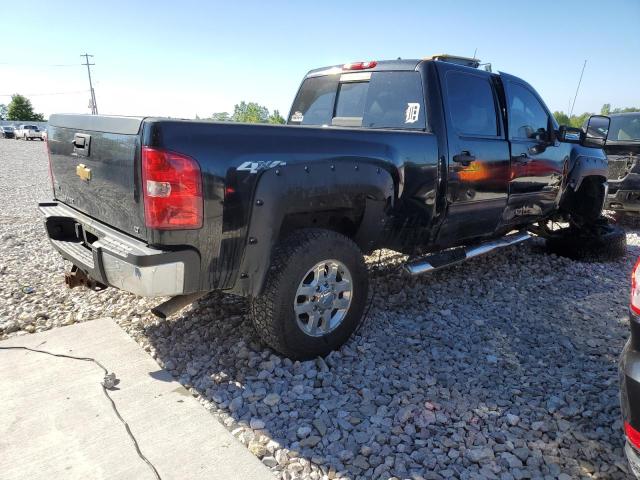 1GC1KXCG9CF145894 - 2012 CHEVROLET SILVERADO K2500 HEAVY DUTY LT BLACK photo 3