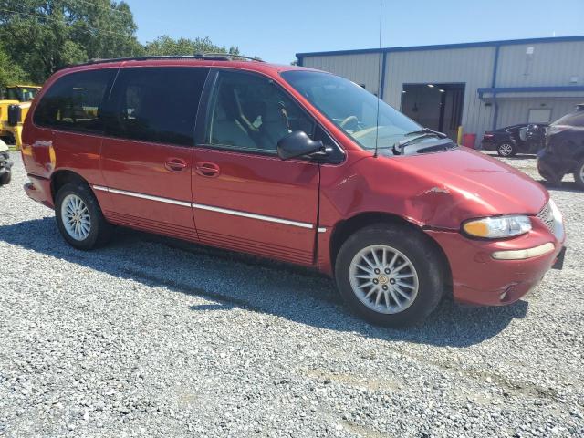 1C4GP54L0YB676993 - 2000 CHRYSLER TOWN & COU LXI RED photo 4