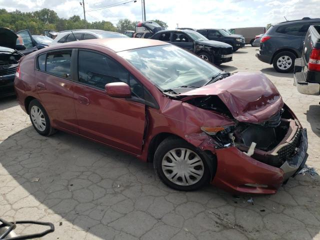 JHMZE2H53AS041389 - 2010 HONDA INSIGHT LX MAROON photo 4