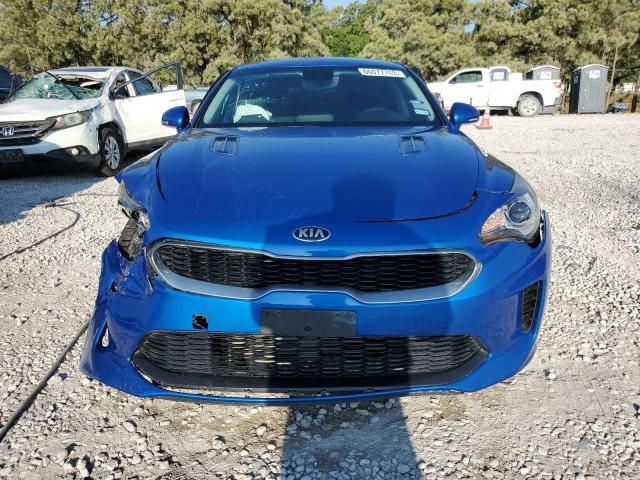 KNAE15LA0J6033323 - 2018 KIA STINGER BLUE photo 5