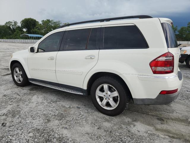 4JGBF71E18A366335 - 2008 MERCEDES-BENZ GL 450 4MATIC WHITE photo 2