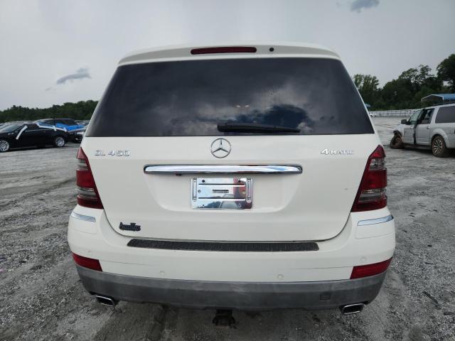 4JGBF71E18A366335 - 2008 MERCEDES-BENZ GL 450 4MATIC WHITE photo 6