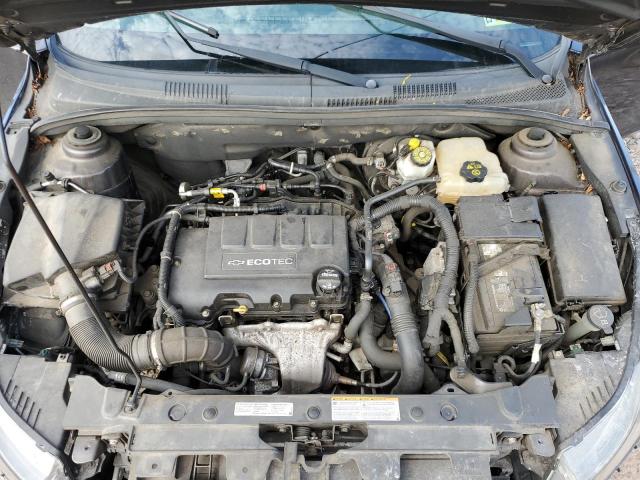 1G1PC5SB1F7103549 - 2015 CHEVROLET CRUZE LT Графитовый фото 11