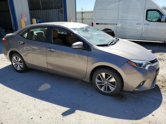 5YFBPRHE7EP166036 - 2014 TOYOTA COROLLA ECO GRAY photo 4