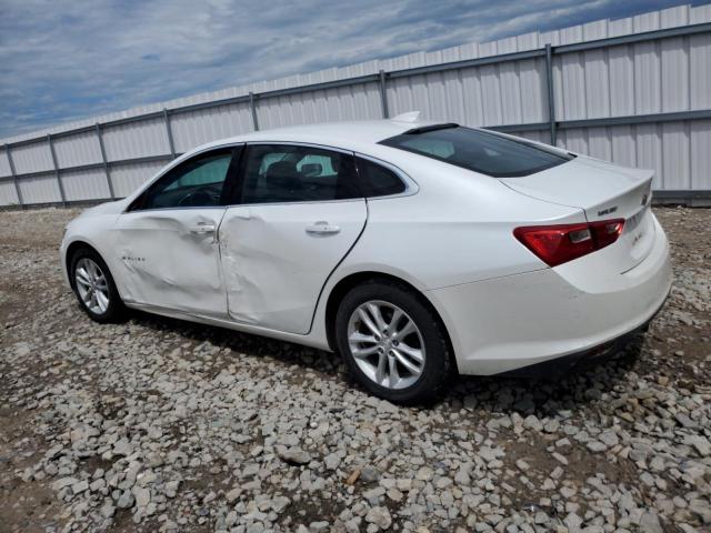 1G1ZE5ST3HF272668 - 2017 CHEVROLET MALIBU LT WHITE photo 2