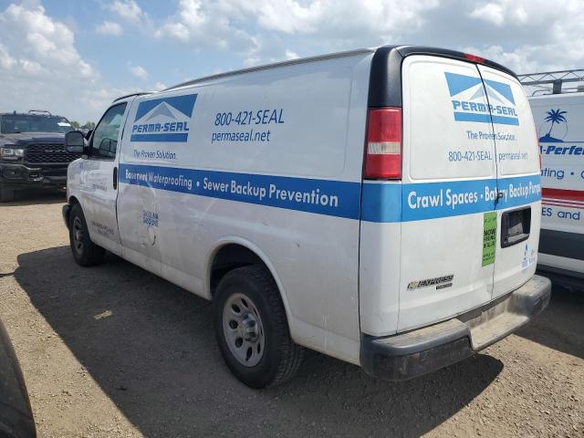 1GCSGAFX0E1130148 - 2014 CHEVROLET EXPRESS G1 WHITE photo 2