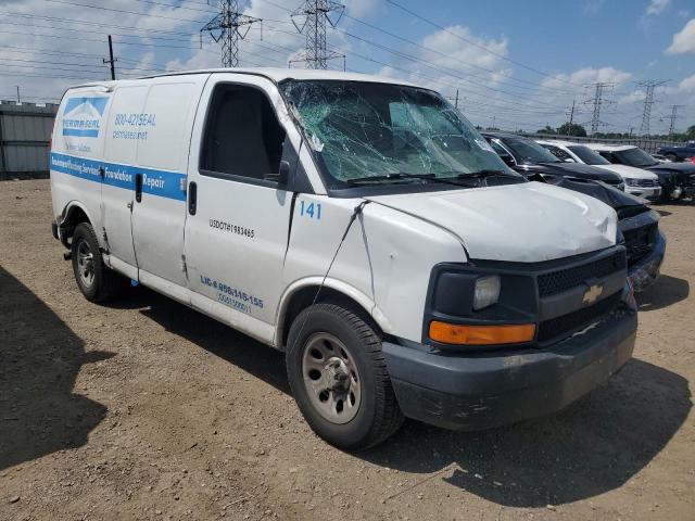 1GCSGAFX0E1130148 - 2014 CHEVROLET EXPRESS G1 WHITE photo 4