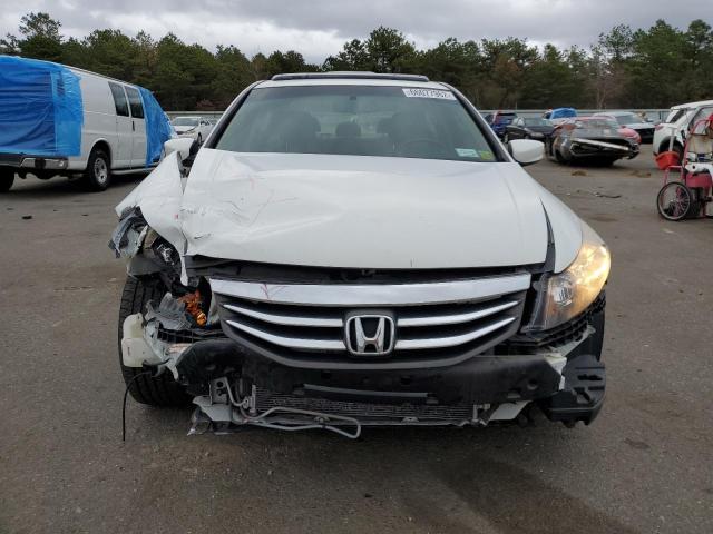 1HGCP2F89CA094462 - 2012 HONDA ACCORD EXL WHITE photo 5