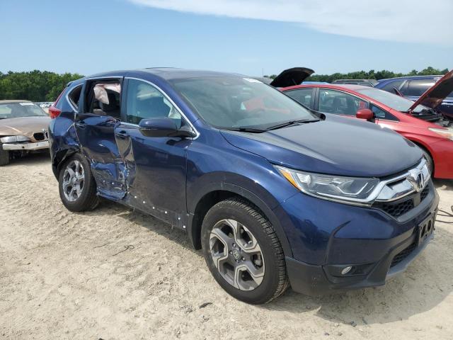 7FARW2H53JE103745 - 2018 HONDA CR-V EX 蓝色 照片 4