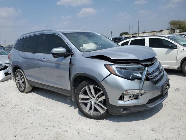 5FNYF5H98JB006472 - 2018 HONDA PILOT TOURING SILVER photo 4