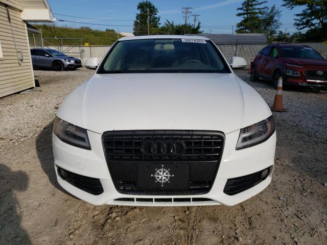 WAULF78K39N034246 - 2009 AUDI A4 2.0T QUATTRO WHITE photo 5