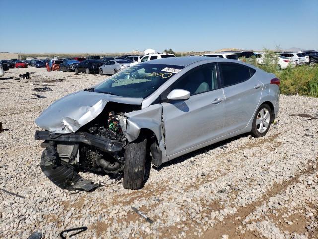 5NPDH4AE8DH415510 - 2013 HYUNDAI ELANTRA GLS SILVER photo 1