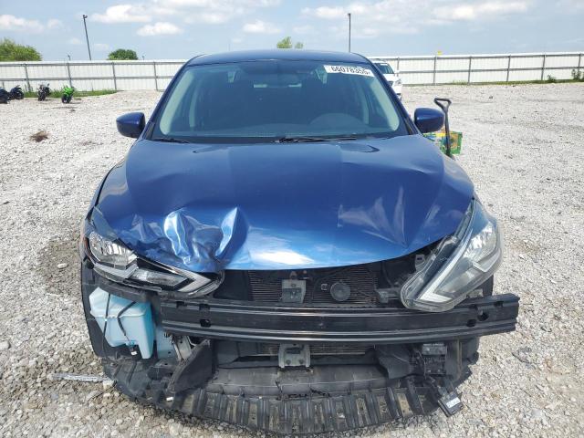 3N1AB7AP4KY427020 - 2019 NISSAN SENTRA S BLUE photo 5