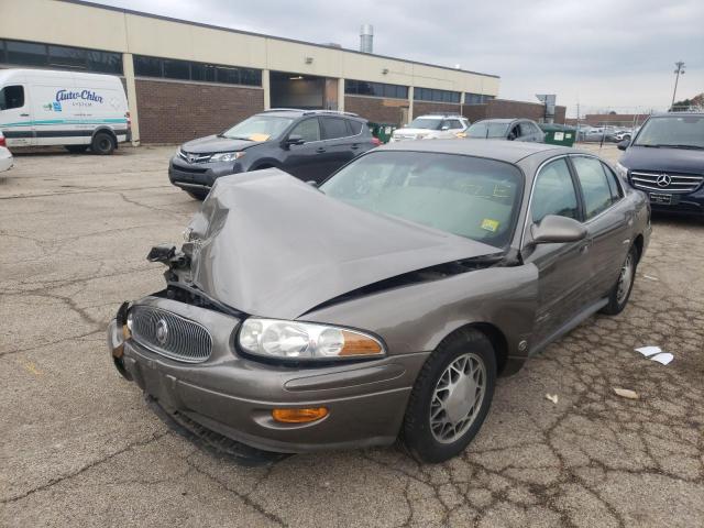 1G4HR54KX2U294788 - 2002 BUICK LESABRE LIMITED TAN photo 2