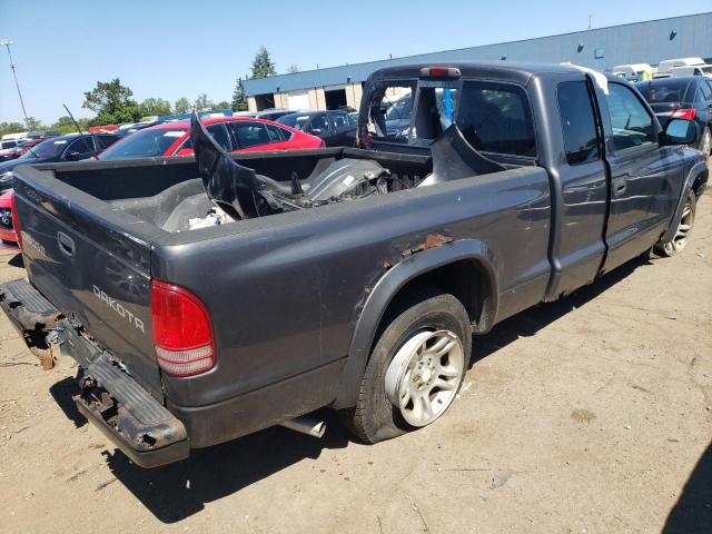 1D7HL32X53S361714 - 2003 DODGE DAKOTA SPORT GRAY photo 3