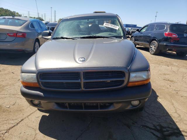 1D7HL32X53S361714 - 2003 DODGE DAKOTA SPORT GRAY photo 5