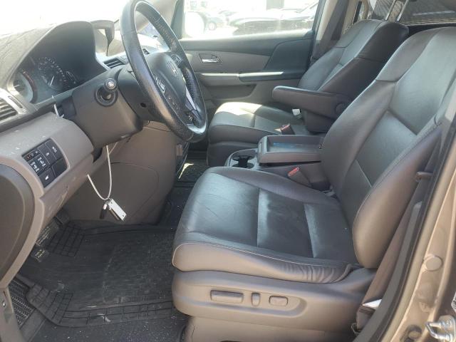 5FNRL5H65FB051637 - 2015 HONDA ODYSSEY EXL GRAY photo 7