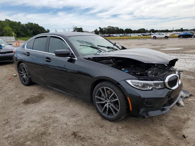 3MW5R1J08M8B59471 - 2021 BMW 330I BLACK photo 4