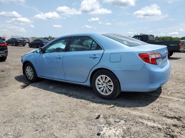 4T4BF1FK4CR164582 - 2012 TOYOTA CAMRY BASE BLUE photo 2