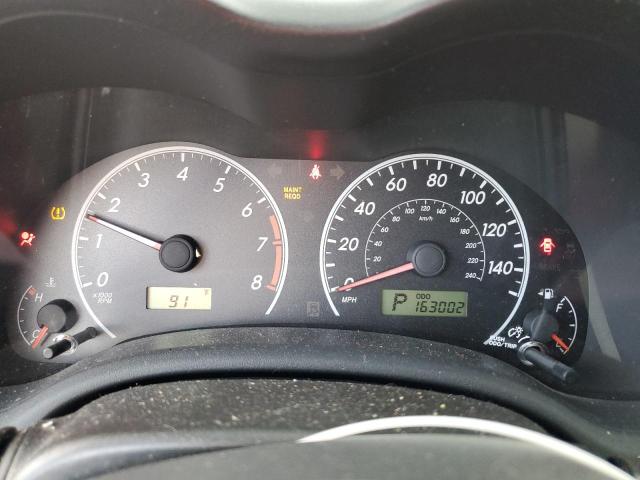 2T1BU4EE3CC864768 - 2012 TOYOTA COROLLA LE BASE BLACK photo 9