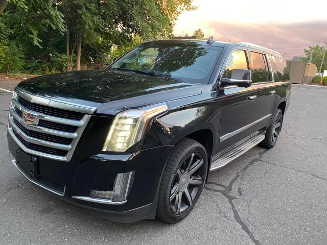 1GYS4SKJ6FR561011 - 2015 CADILLAC ESCALADE ESV LUXURY BLACK photo 1