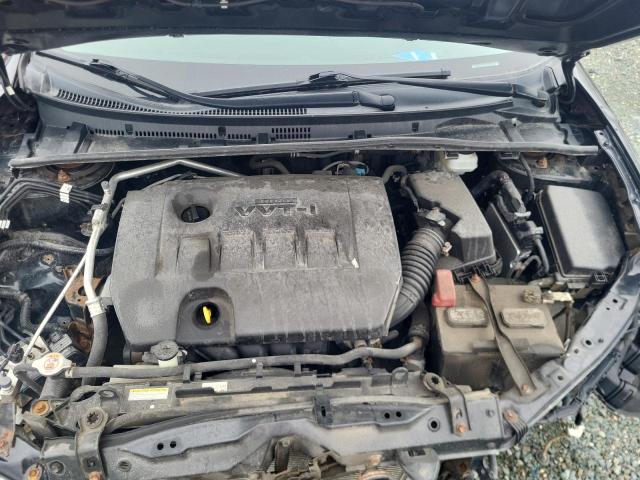 2T1BURHE0KC179537 - 2019 TOYOTA COROLLA L შავი ფოტო 11