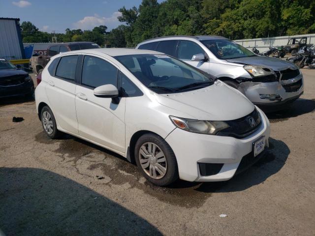 JHMGK5H58HS009212 - 2017 HONDA FIT LX WHITE photo 4