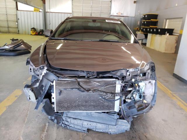 1G1ZC5E08CF190452 - 2012 CHEVROLET MALIBU 1LT BROWN photo 5