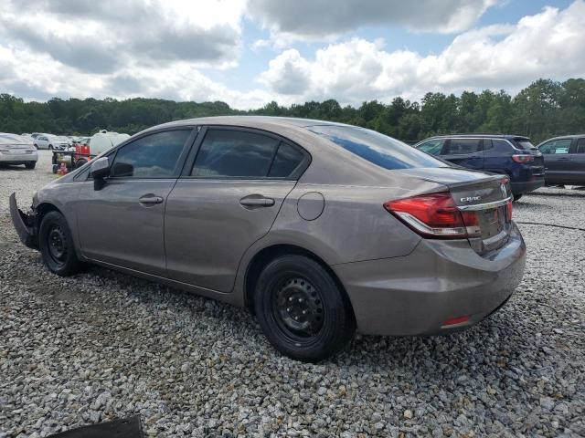 19XFB2F58DE089008 - 2013 HONDA CIVIC LX GRAY photo 2