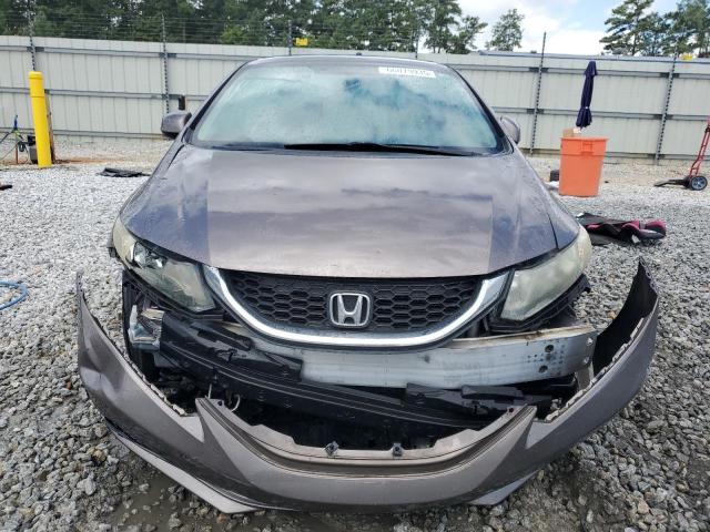 19XFB2F58DE089008 - 2013 HONDA CIVIC LX GRAY photo 5