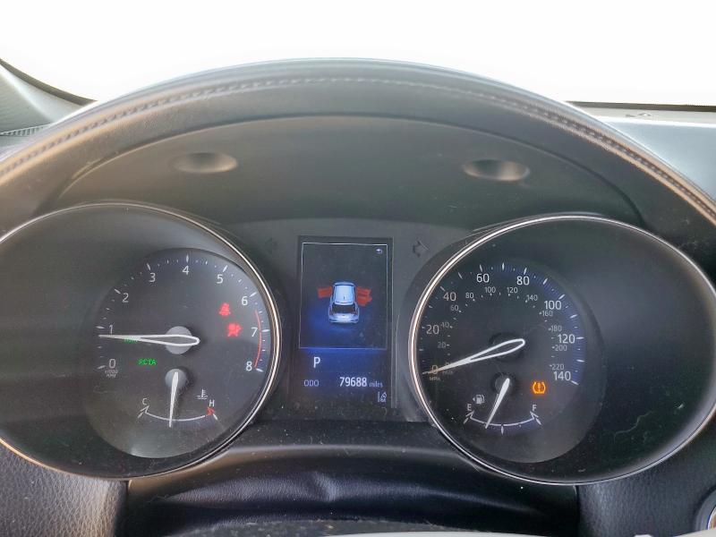 NMTKHMBX7JR046120 - 2018 TOYOTA C-HR XLE Сұр фото 9