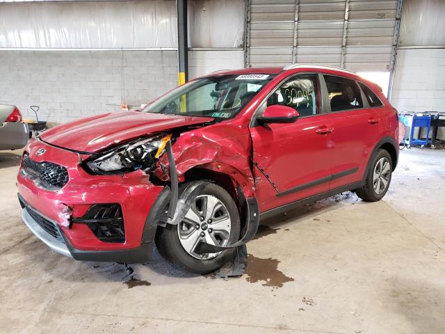 KNDCB3LC1M5462588 - 2021 KIA NIRO LX RED photo 1