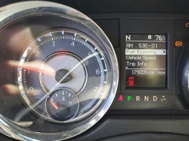 2C4RC1CG1CR415898 - 2012 CHRYSLER TOWN & COU TOURING L BLACK photo 9