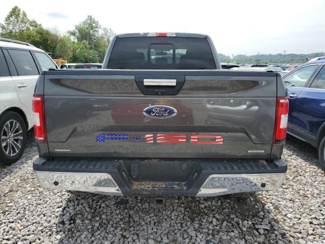 1FTFW1EG5JKD43946 - 2018 FORD F150 SUPERCREW GRAY photo 6