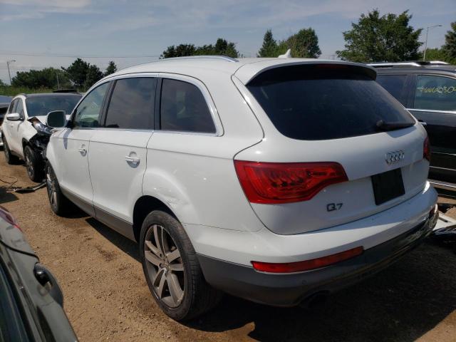 WA1LGAFE6DD001762 - 2013 AUDI Q7 PREMIUM PLUS WHITE photo 2