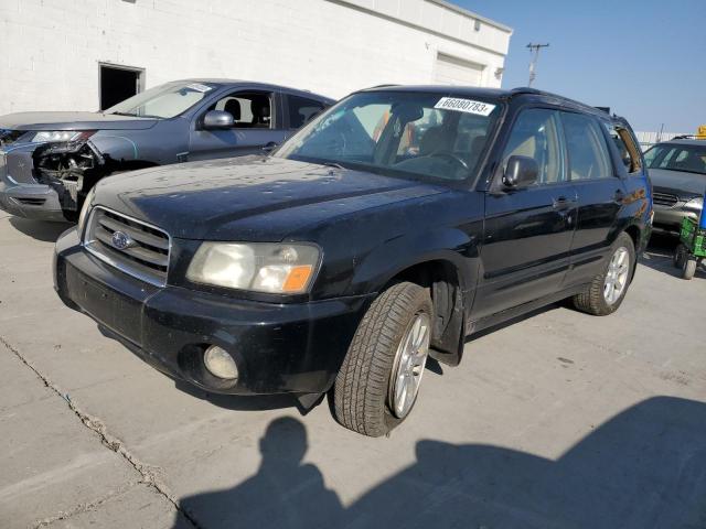 JF1SG65665H718767 - 2005 SUBARU FORESTER 2.5XS Черный фото 1