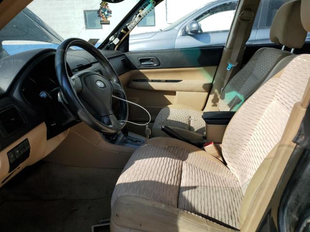 JF1SG65665H718767 - 2005 SUBARU FORESTER 2.5XS Черный фото 7