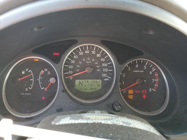 JF1SG65665H718767 - 2005 SUBARU FORESTER 2.5XS Черный фото 9