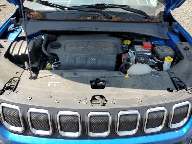 3C4NJDBB5NT209821 - 2022 JEEP COMPASS LATITUDE BLUE photo 11